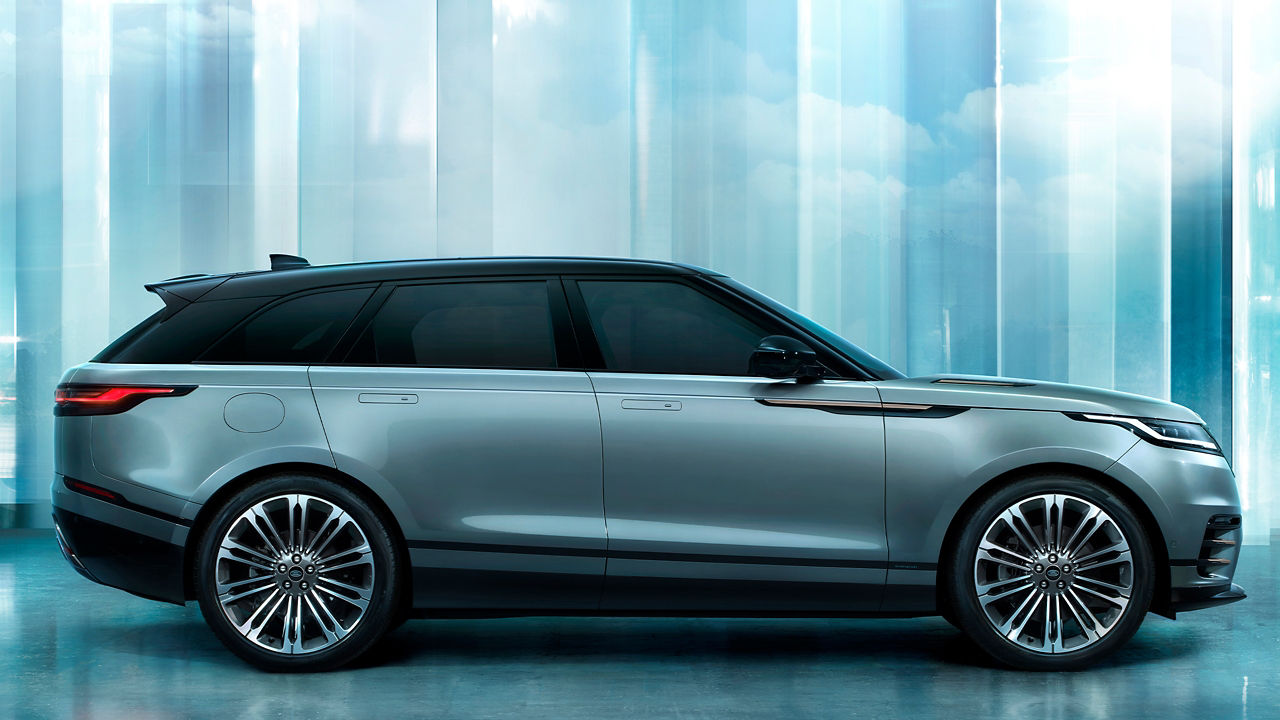 Side view of Range Rover Velar