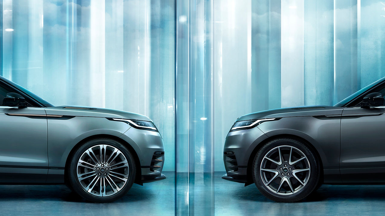 Side view of Range Rover Velar