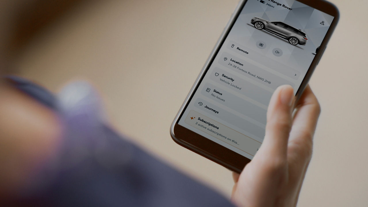 Range Rover Velar incontrol app