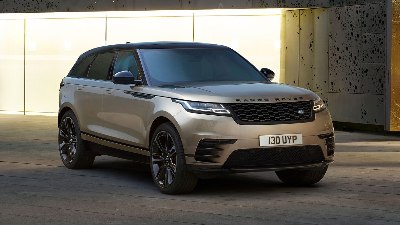 Parked Velar In Classic Showroom