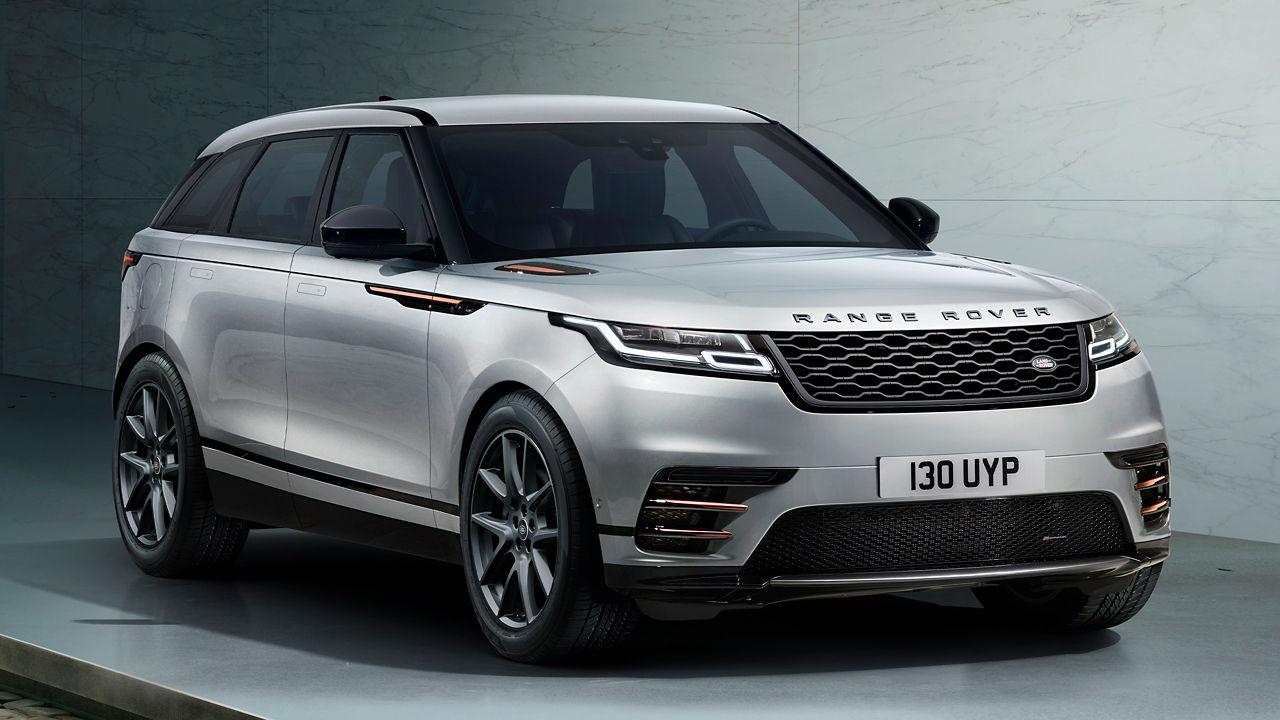 Velar Front Left Profile Presented During The Launch