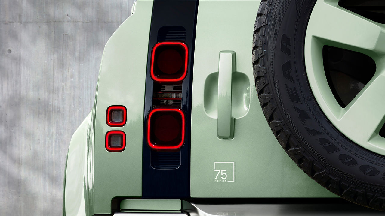 Defender tail light