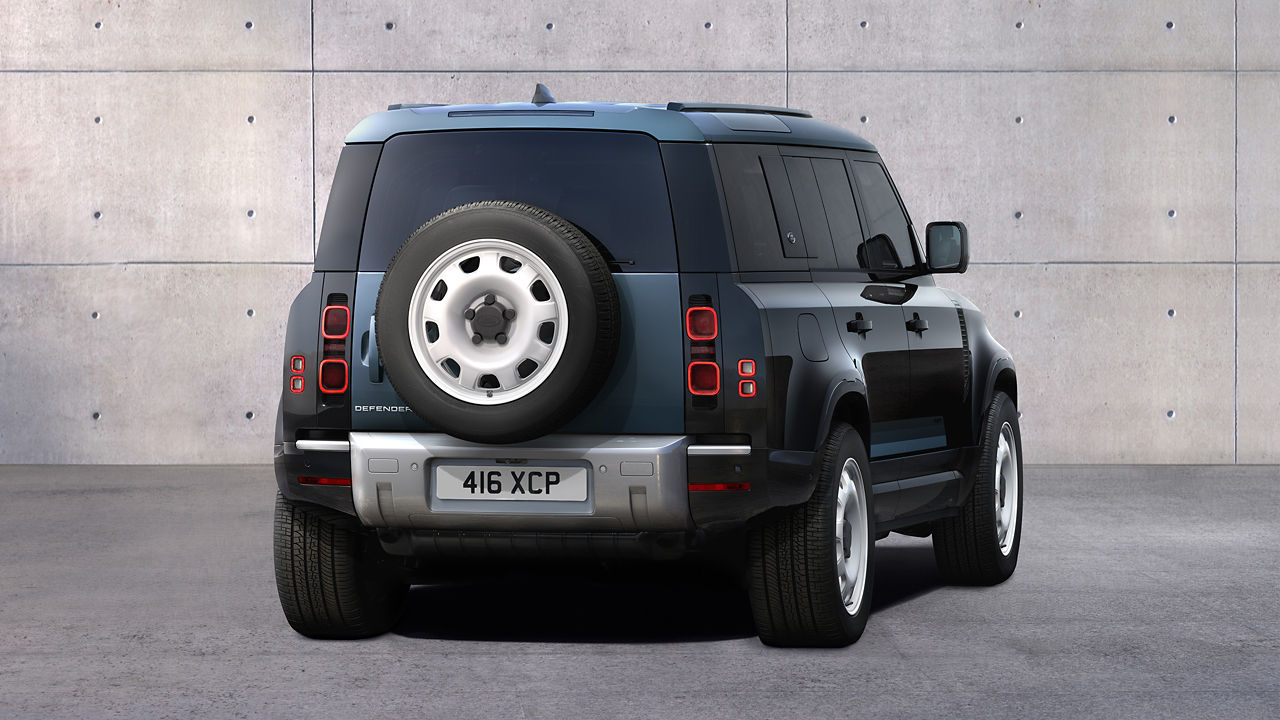Defender County pack rear profile