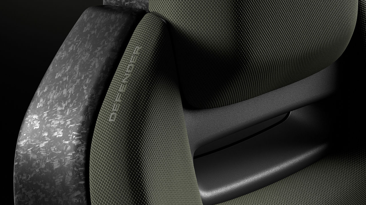 Land Rover OCTA Defender 110 Ultrafabrics PU or Semi-Aniline leather Forged carbon fiber bucket seats