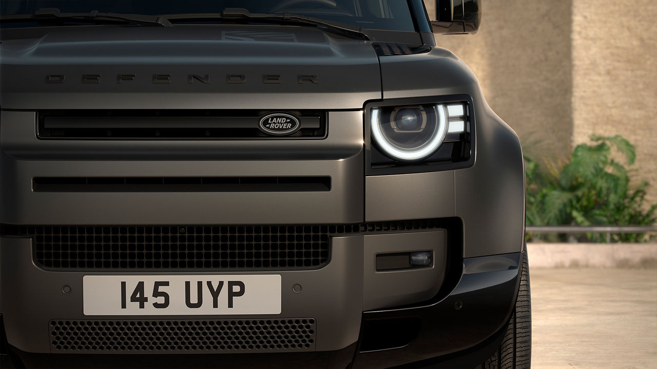 Defender front side view