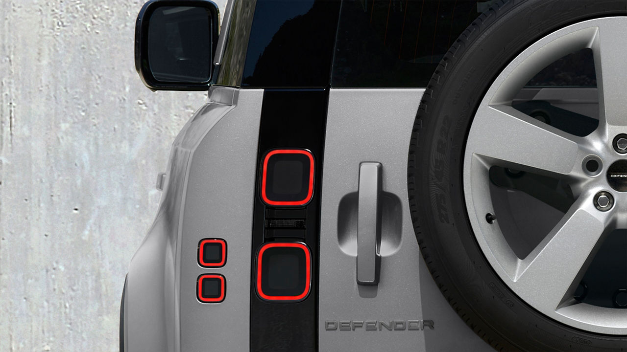 defender back side haedlight