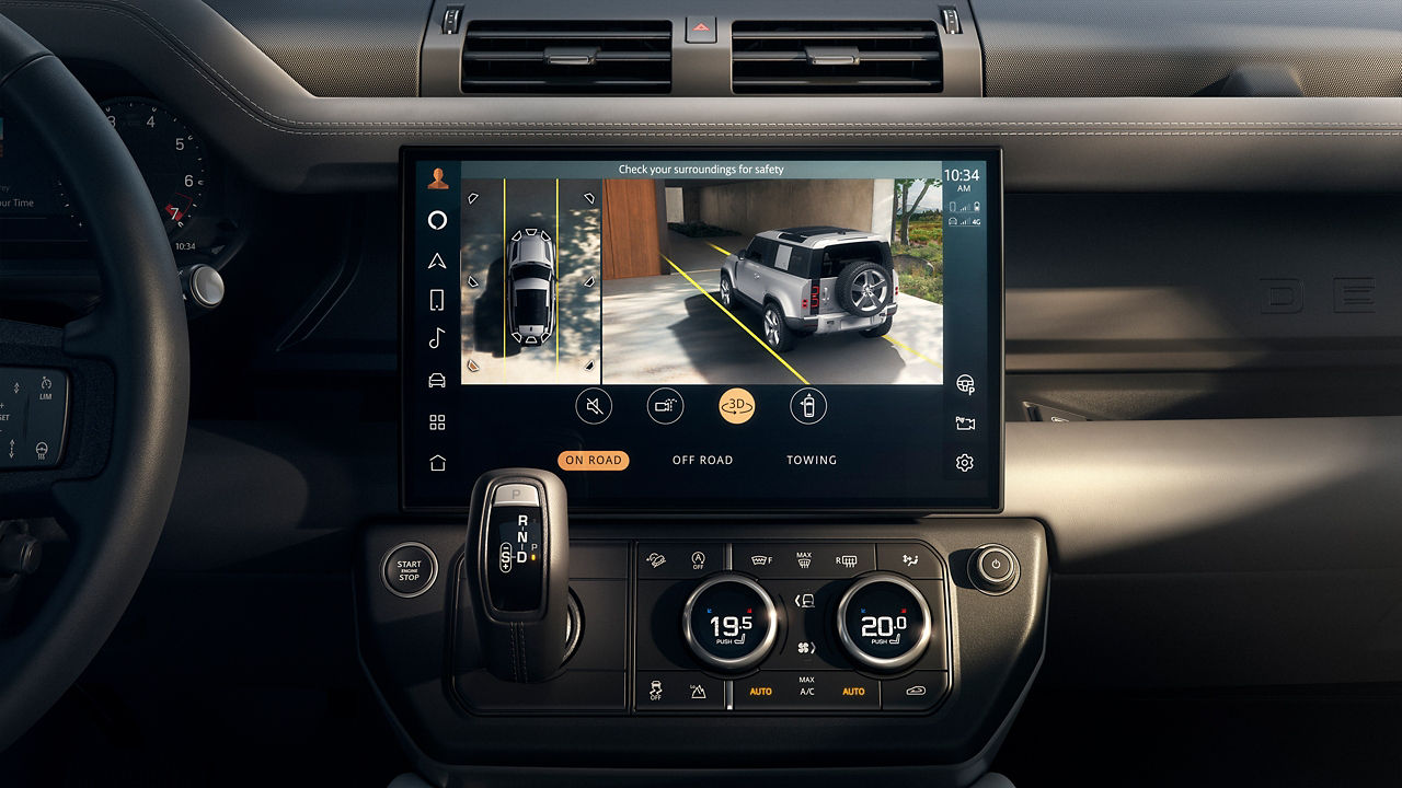 Defender Infotainment System.