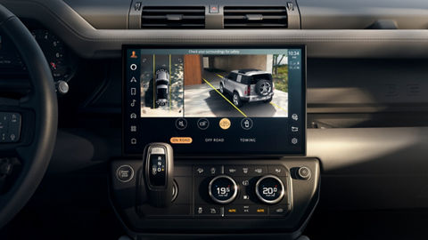 Defender Infotainment System.