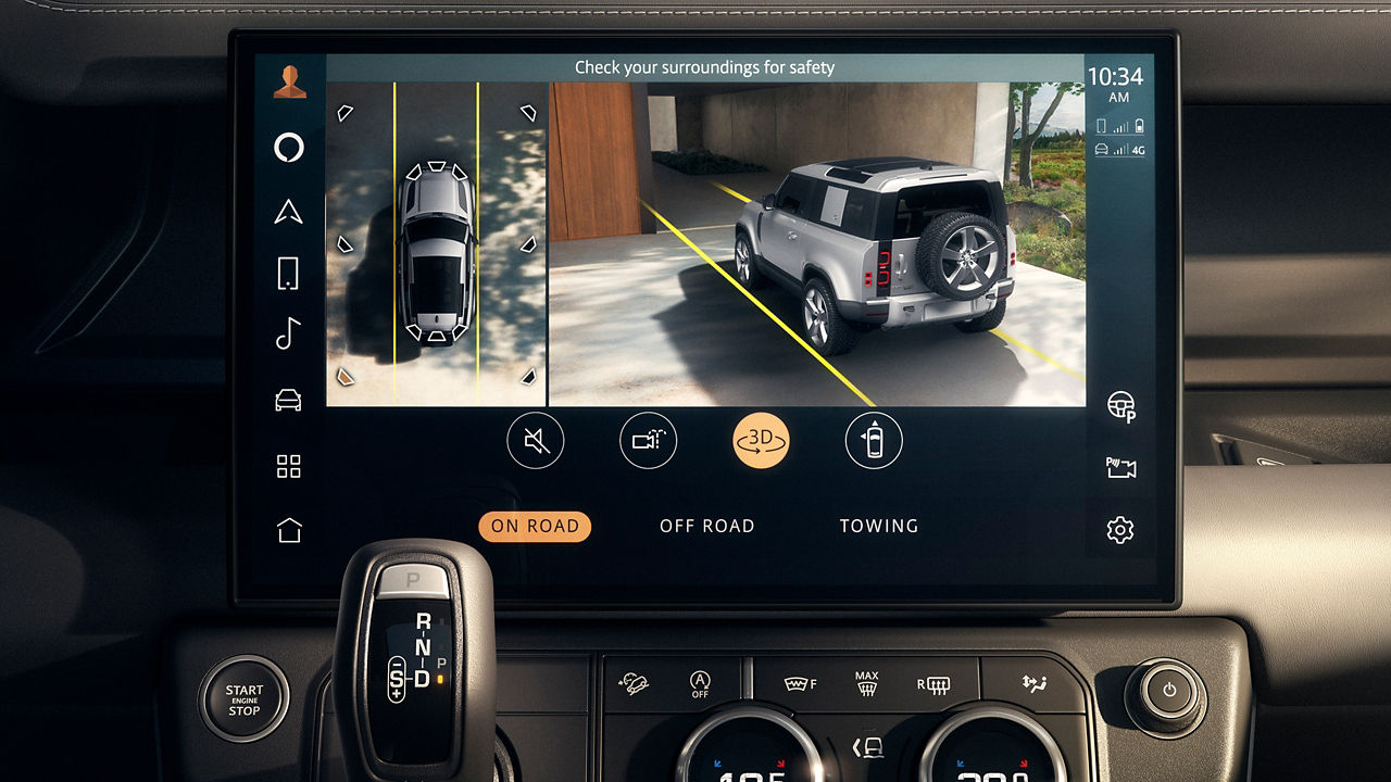 Defender Infotainment System.
