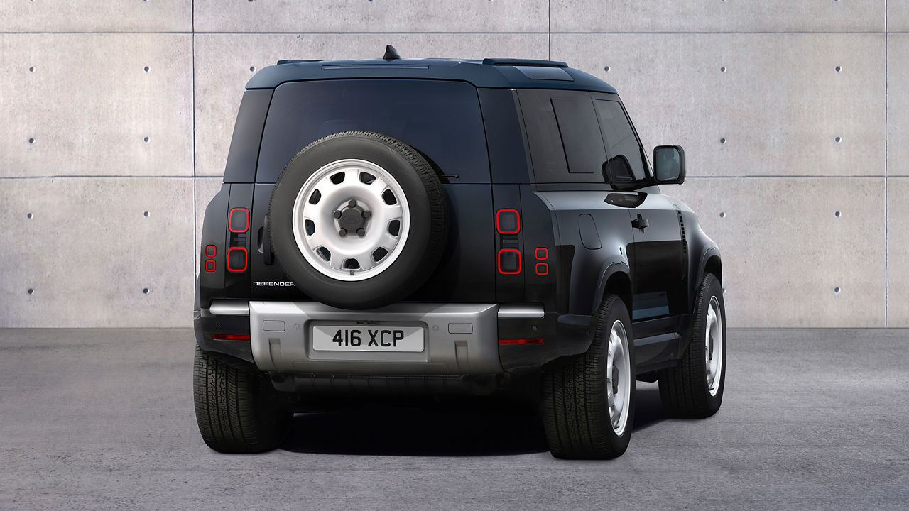 Defender County pack rear profile