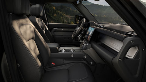 Defender side View Of Captain Chairs