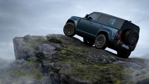 Defender On Mountain