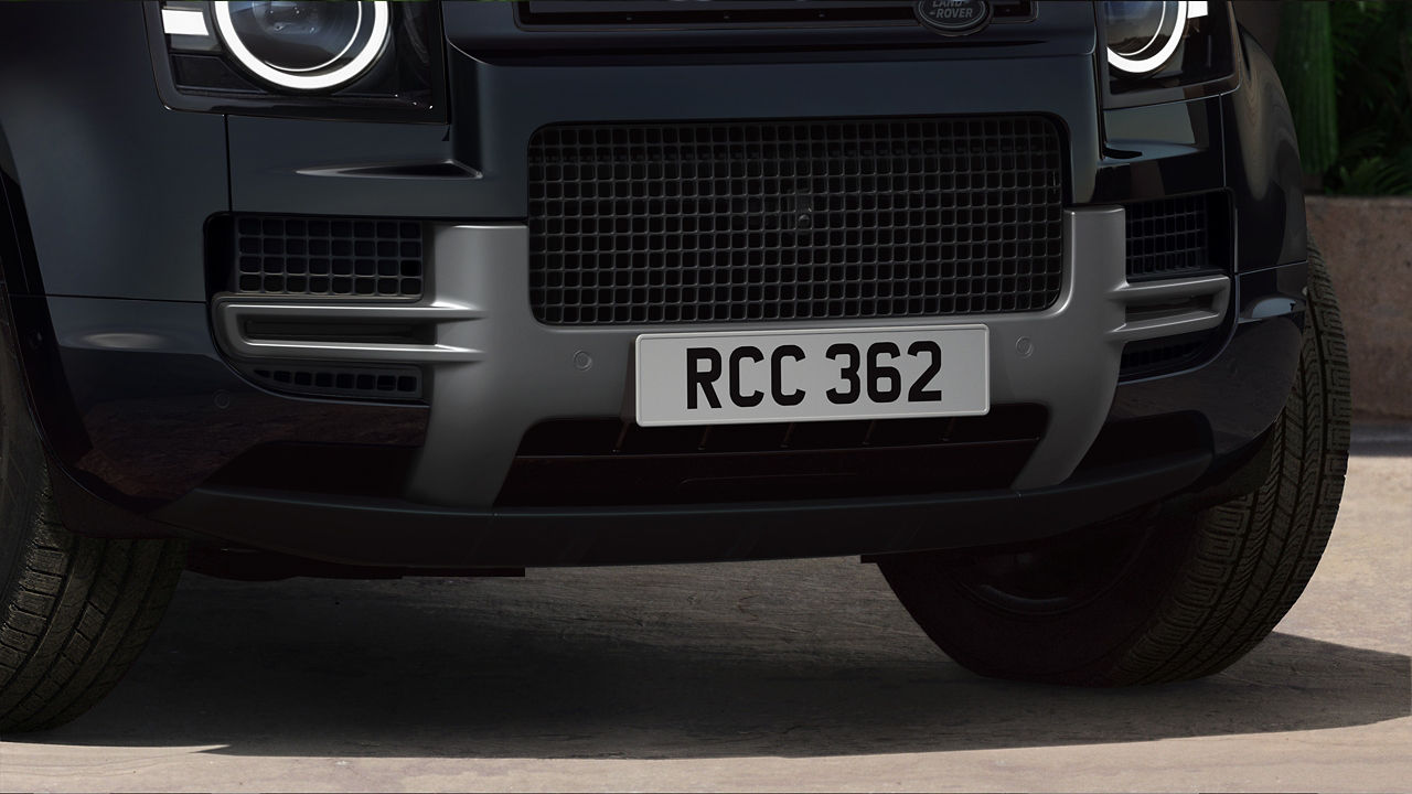 Defender front zoom view