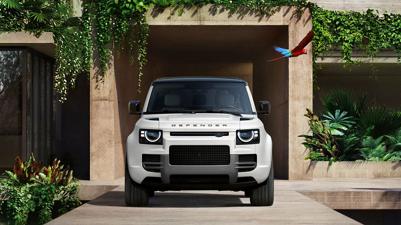 Defender front view