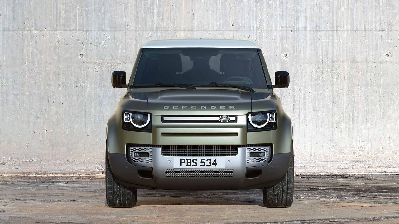 Range Rover Defender Front View