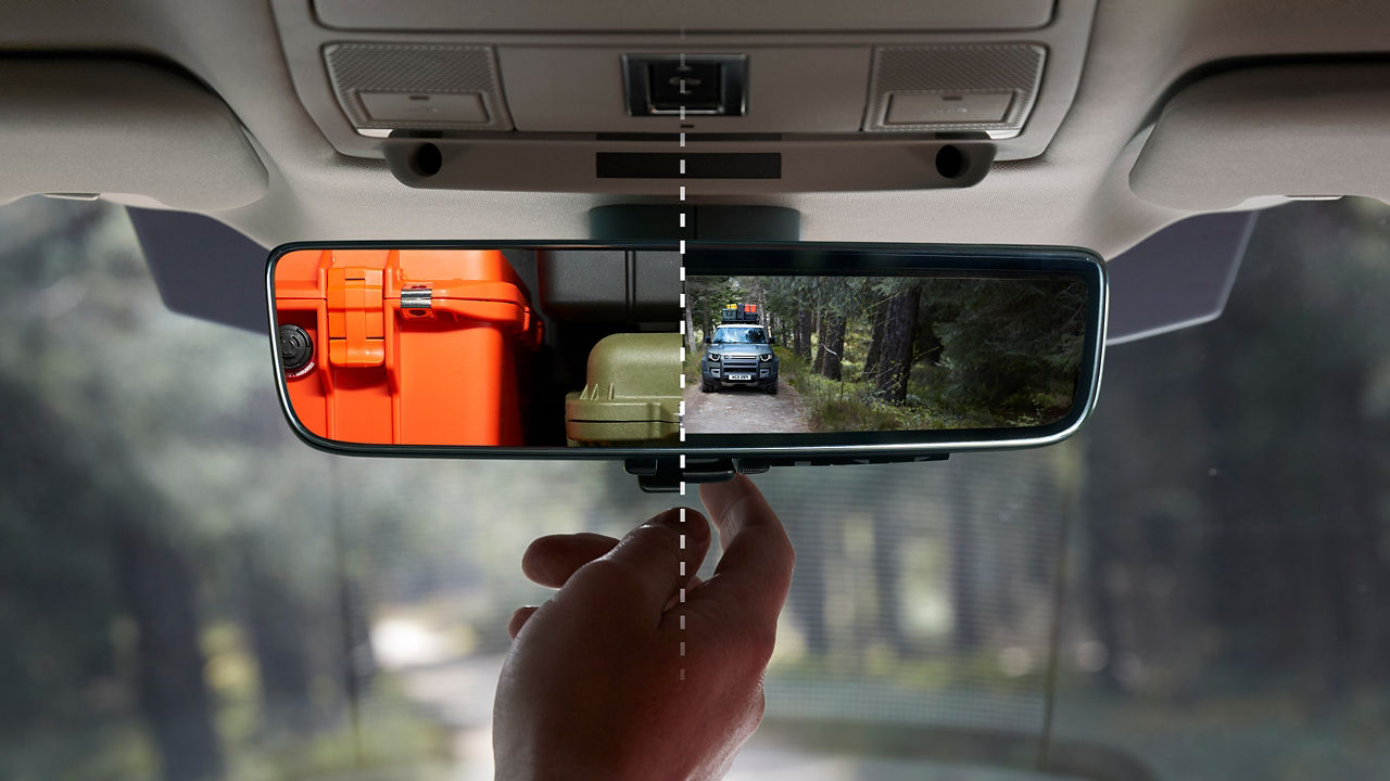 Clearsight interior rear view mirror