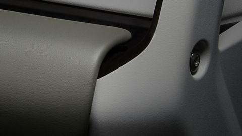 Close up of car dashboard part