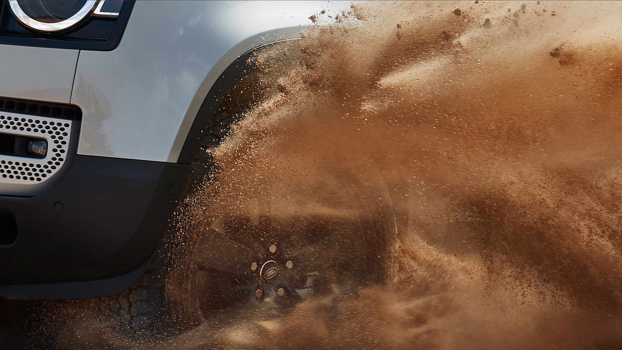 Car in the sand