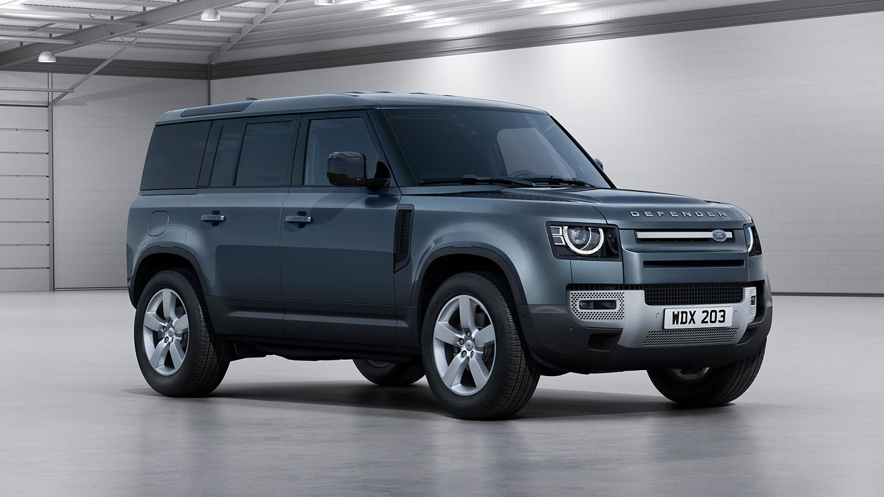 Land Rover Defender Parked during the Launch