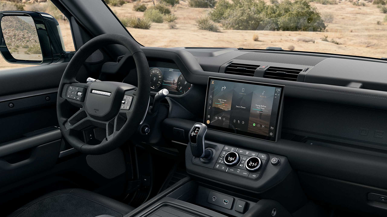 Range Rover Defender interior