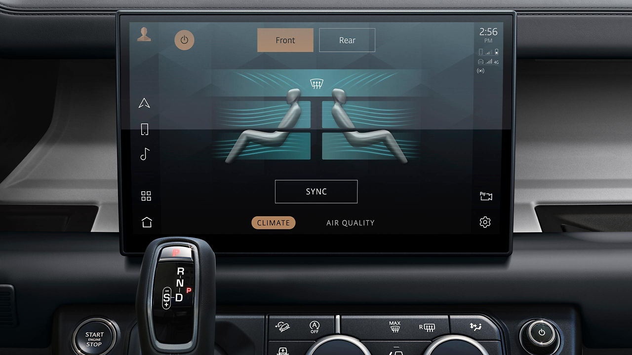 Defender modern Infotainment System