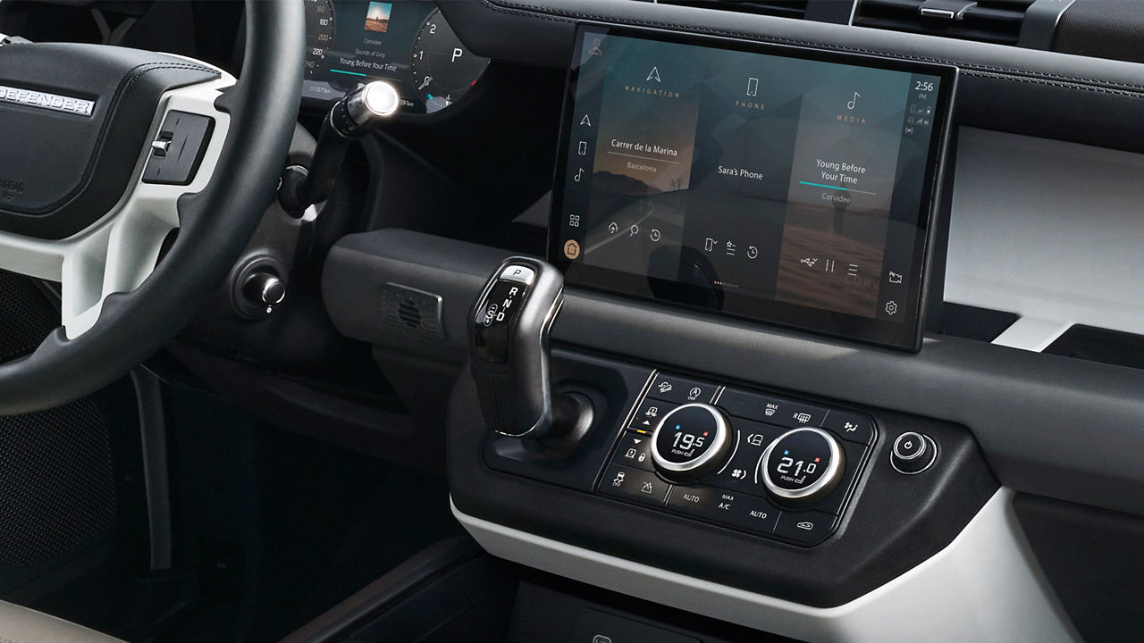 Defender modern Infotainment System