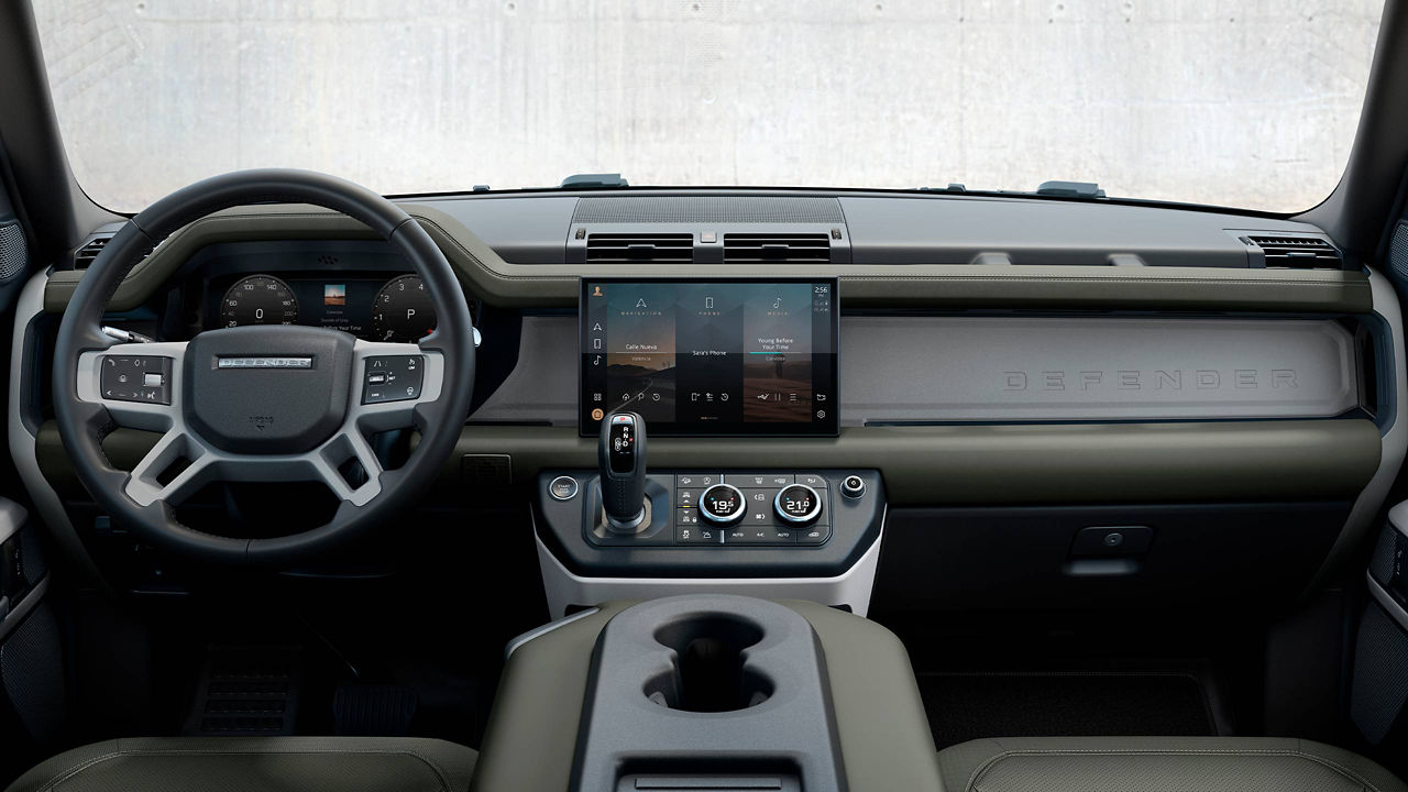 Range Rover Defender interior