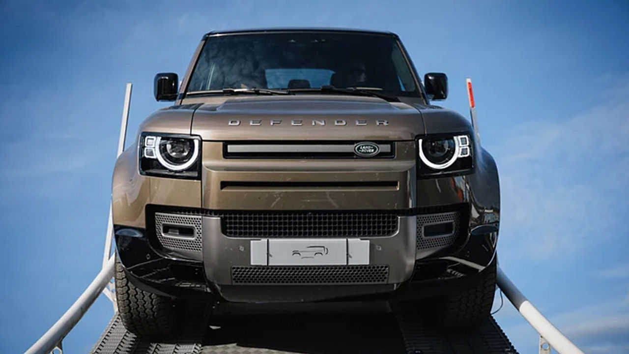 Front view of Defender