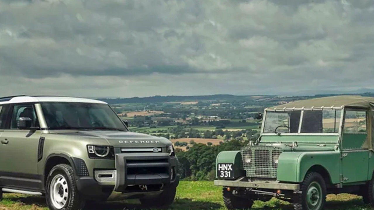 Two versions of Defender