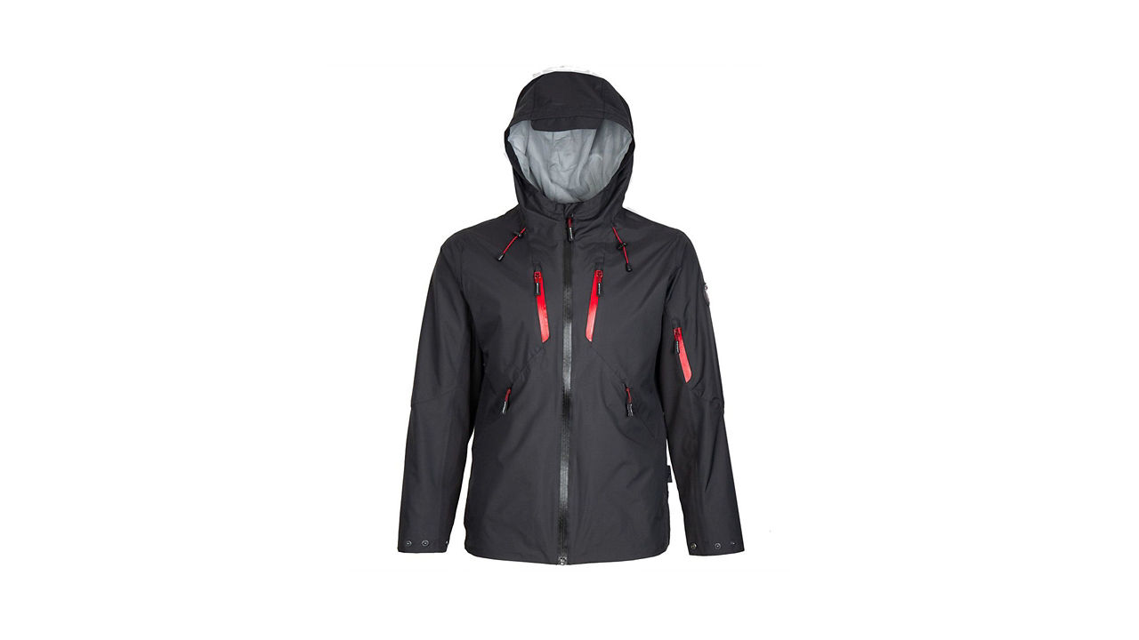 MEN'S HOODED RAINJACKET