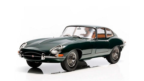 Tecno Models ジャガー E-Type ロードカー　濃緑 E-type 1:18 scale model - british racing green | Jaguar 台灣