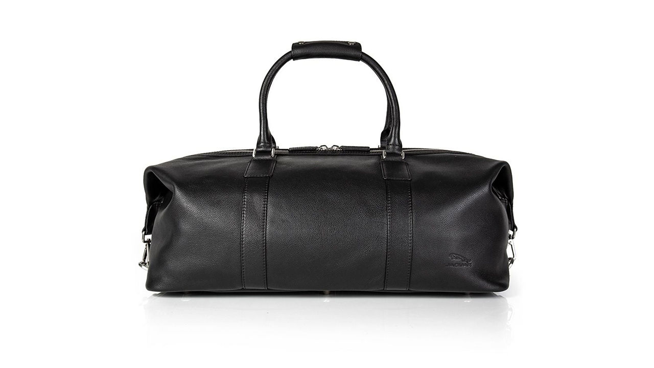 LEATHER WEEKENDER BAG