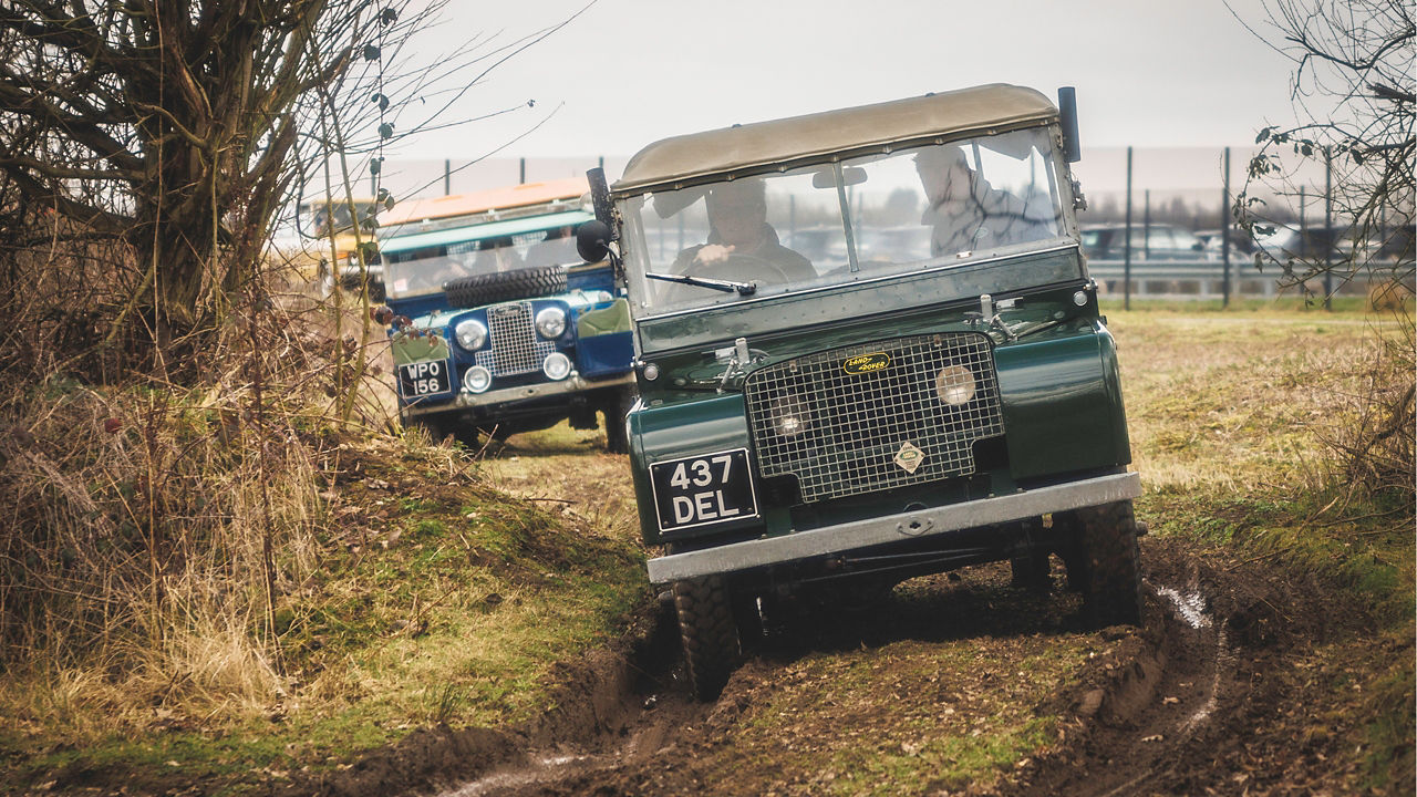 Land Rover old model