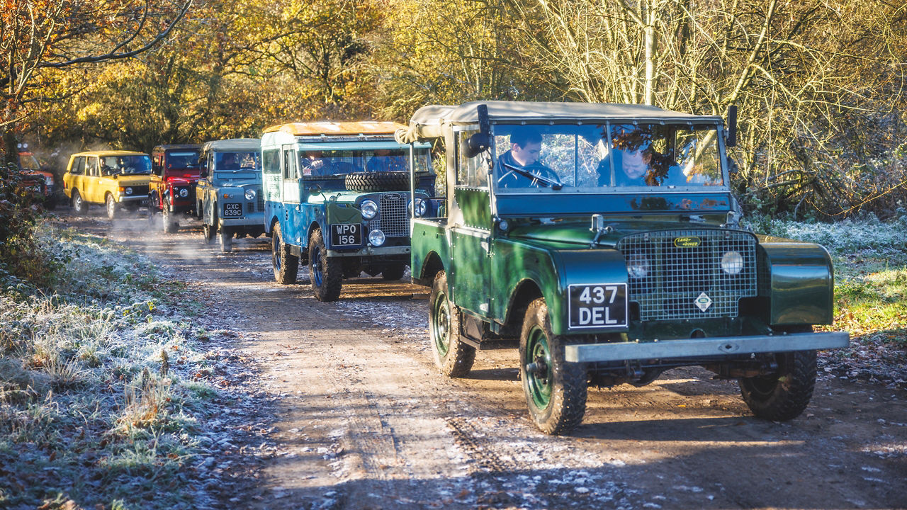 Land Rover old model