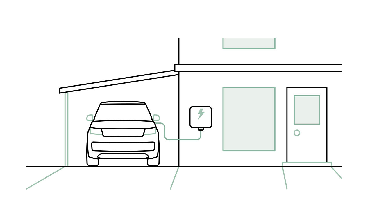 LRDX EVHub Illustrations Home Charging