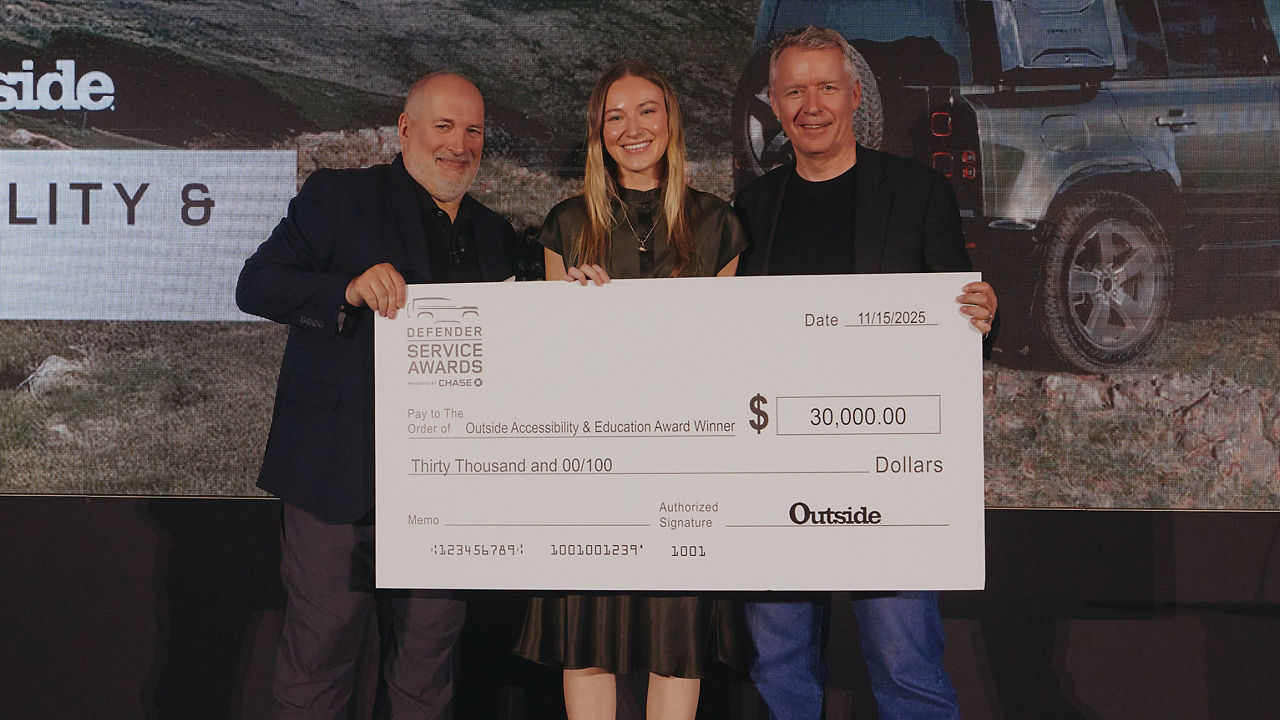 Outdoor Accessibility & Education Award – Presented by OUTSIDE Interactive, Inc.