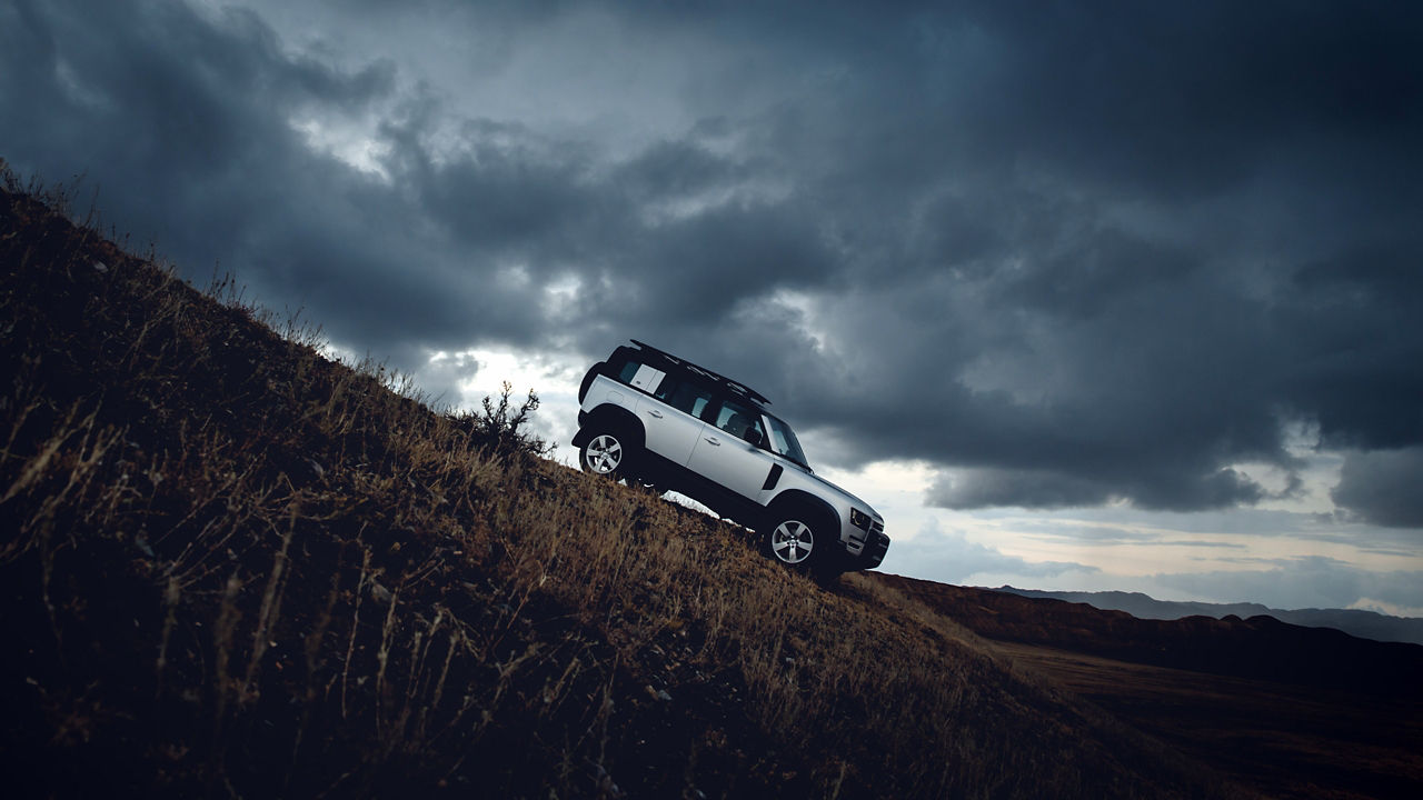 Defender on the mountain