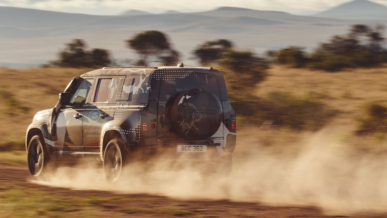 Defender off Road Testing 