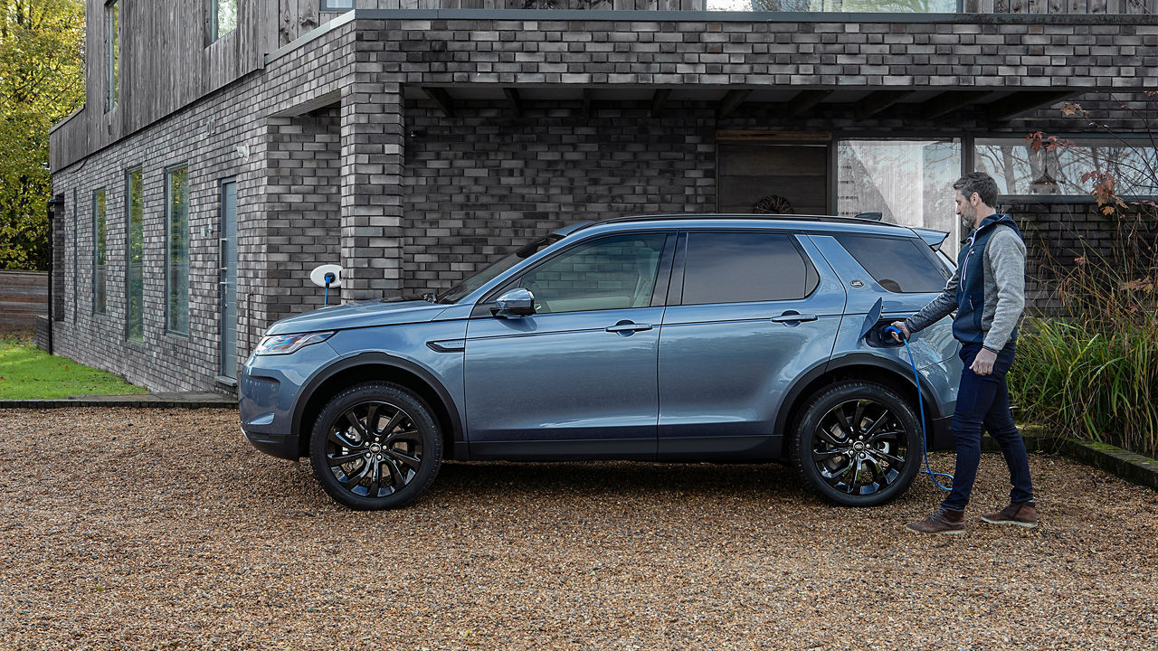 Man charging Disco Sport Model