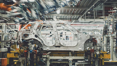 Car manufacturing production unit