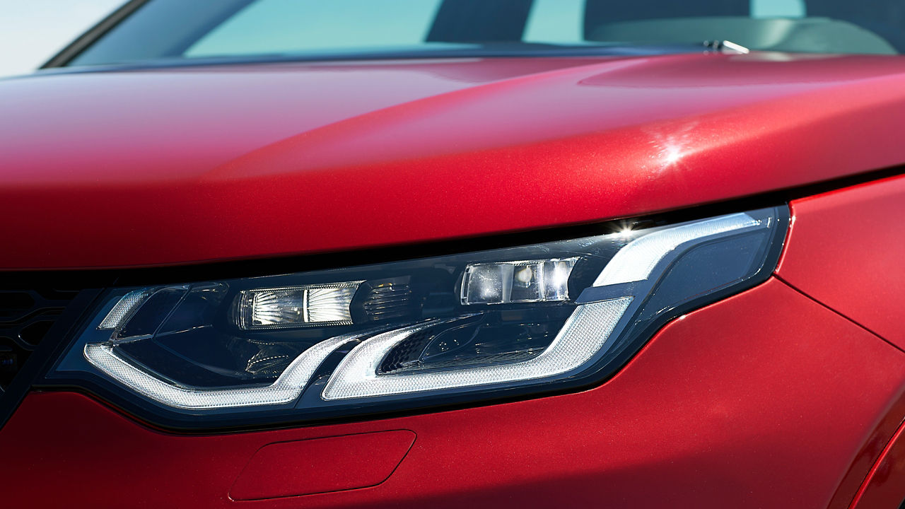 Range Rover Evoque front headlight