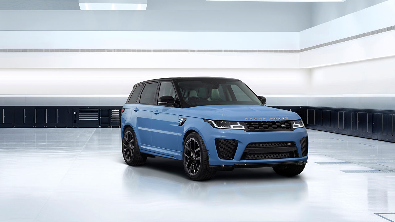 Range Rover Sport SVR Ultimate Gloss Maya Blue