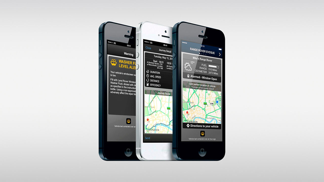 Land Rover incontrol® apps™