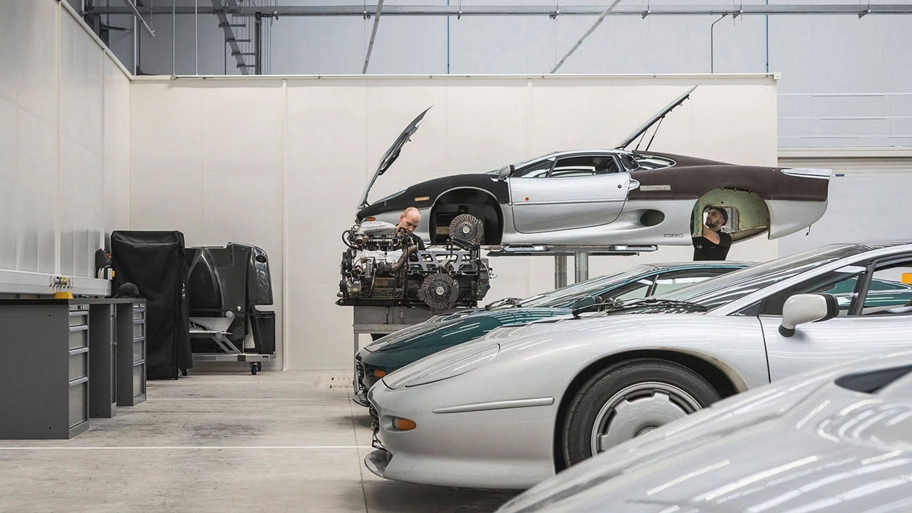 Everything we do is to try to keep the original style of the vehicle - restore, rebuild, rebuild and even electrify the vehicle, because these classic cars are the cornerstone of what Jaguar is today.