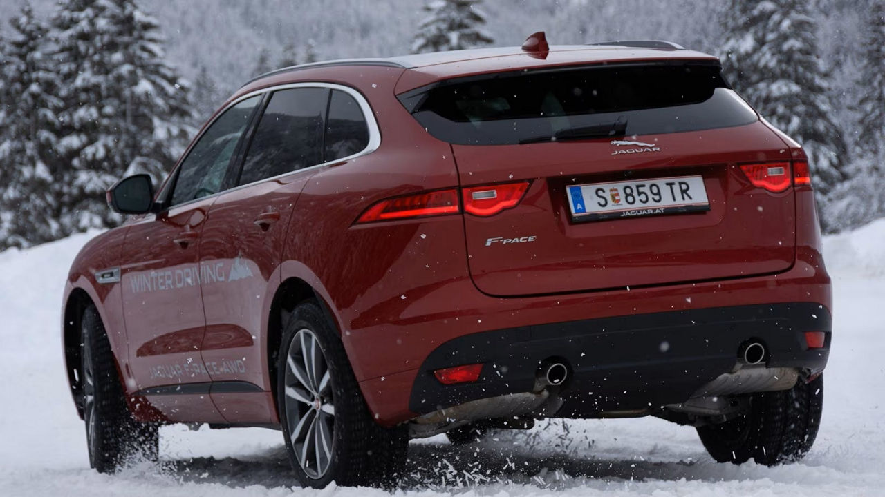 Jaguar Winter Driving