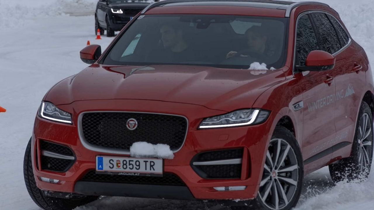 Jaguar Winter Driving
