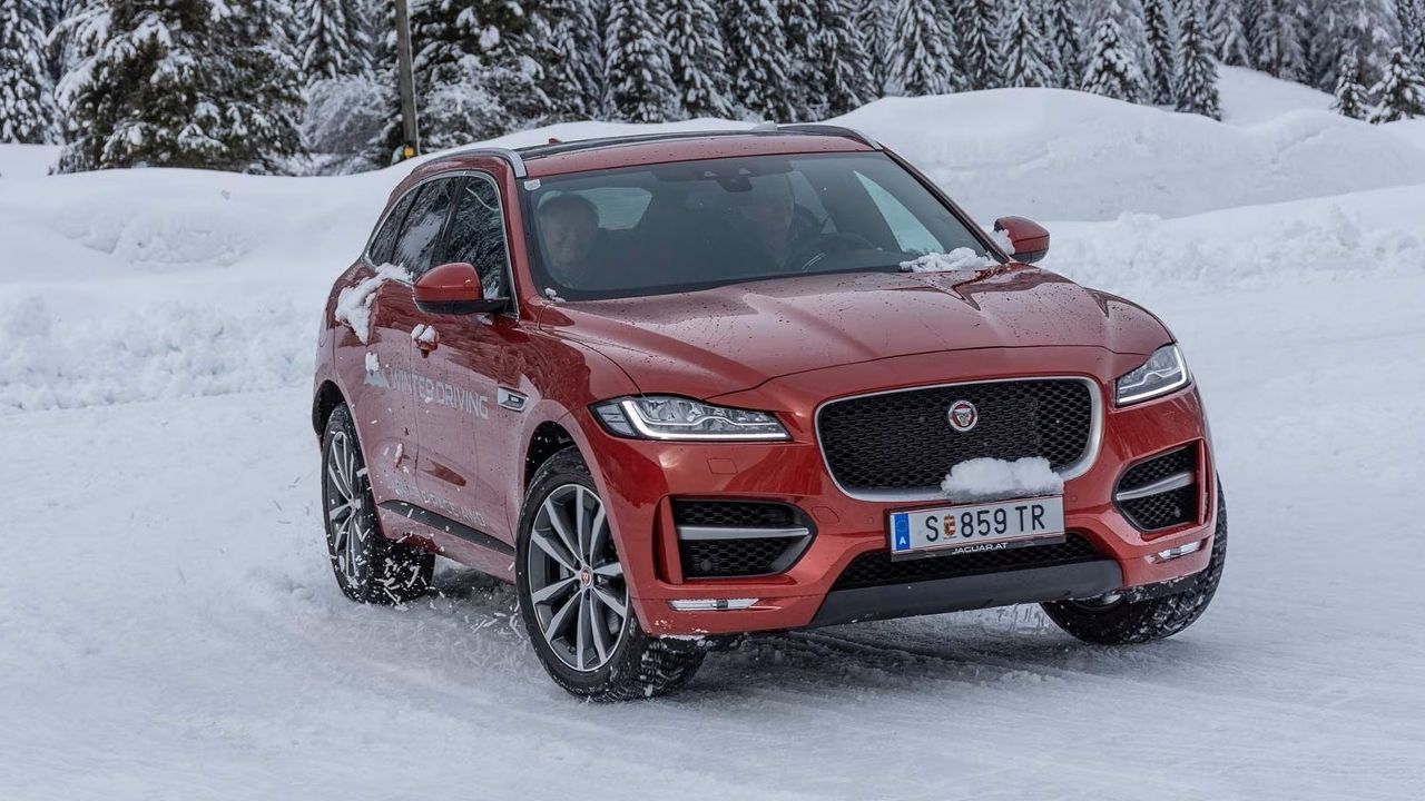 Jaguar Winter Driving