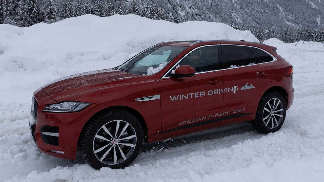 Jaguar Winter Driving