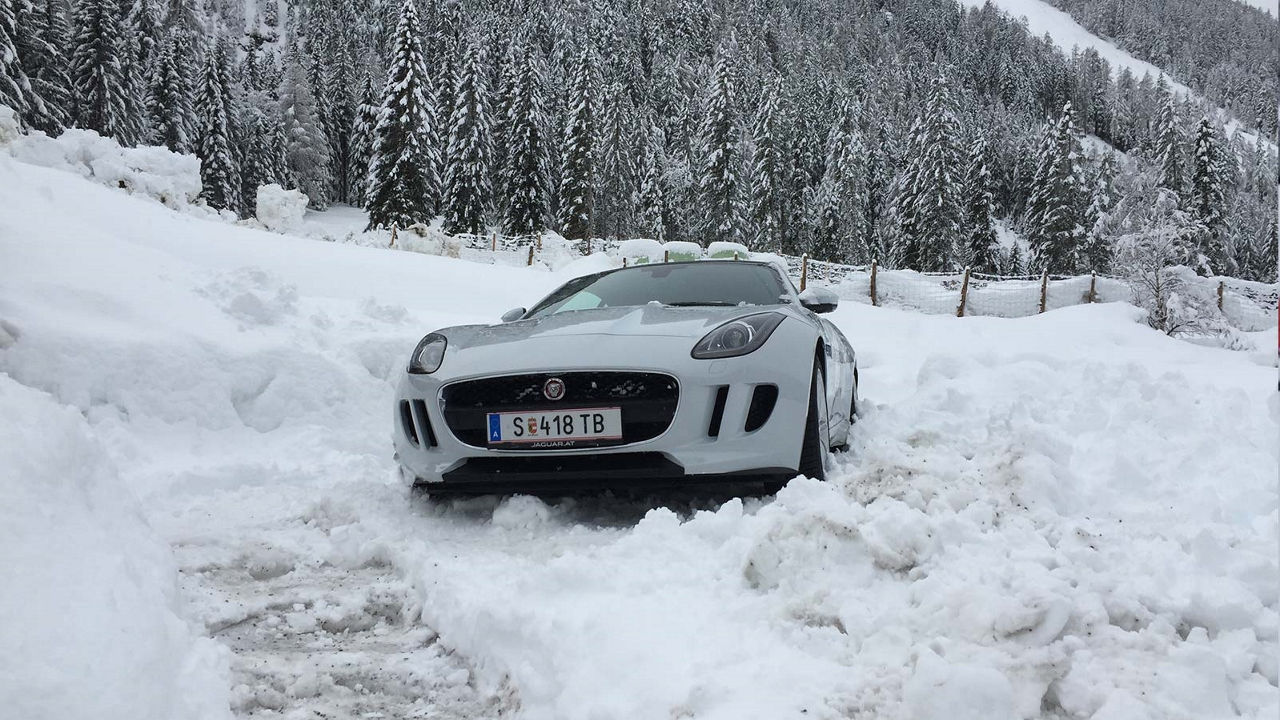 Jaguar Winter Driving