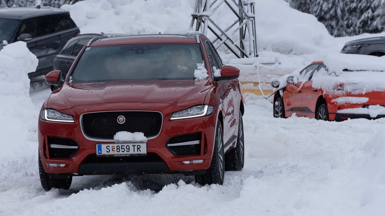 Jaguar Winter Driving